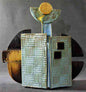 Fragments of Life Ceramic Sculpture by Usha Garodia - Abstract Art Deco Piece