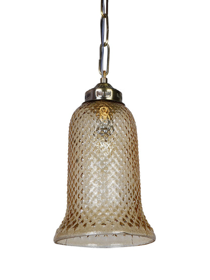 Brass Antique Aluminium 1-Light Pendant Light – 15.2 cm