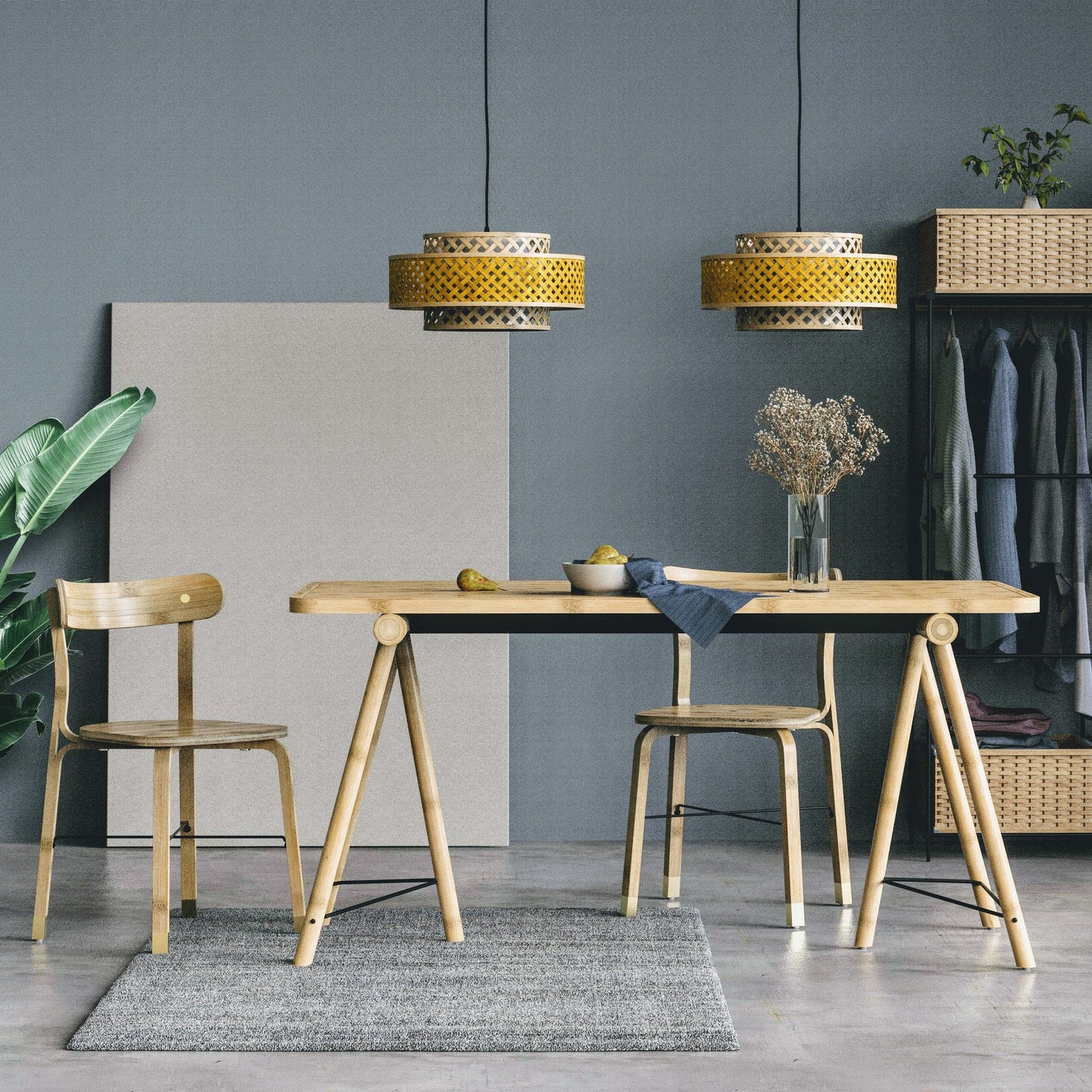 Orbit Pendant Lamp 45cm/18in Dia