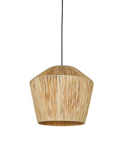 Natural Cane 1-Light Pendant – 35.6 cm