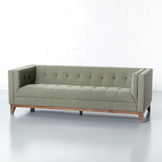 Green Cushion Sofa – Ultra‑Premium Memory Foam Leather Couch