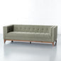 Green Cushion Sofa – Ultra‑Premium Memory Foam Leather Couch
