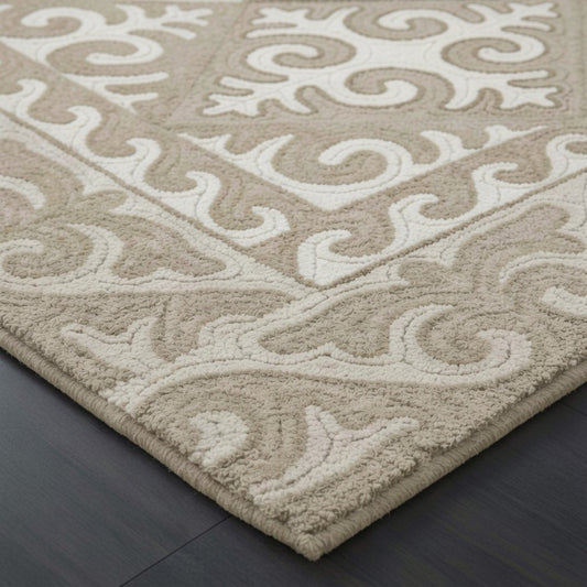 Shyrdak Hand Tufted Wool Viscose Blend Carpet