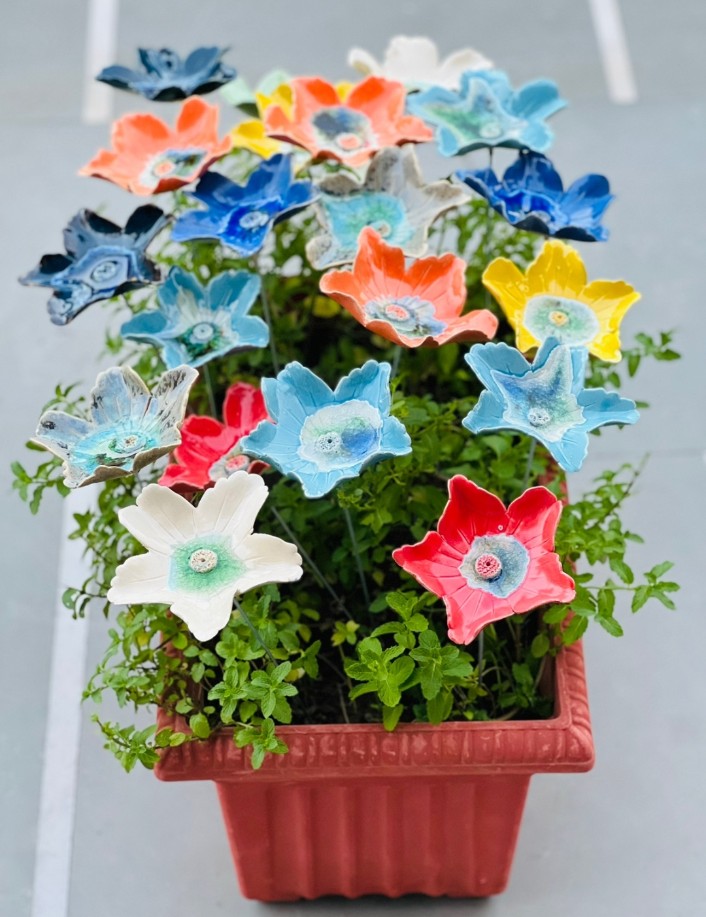 Hibiscus Flower Sticks