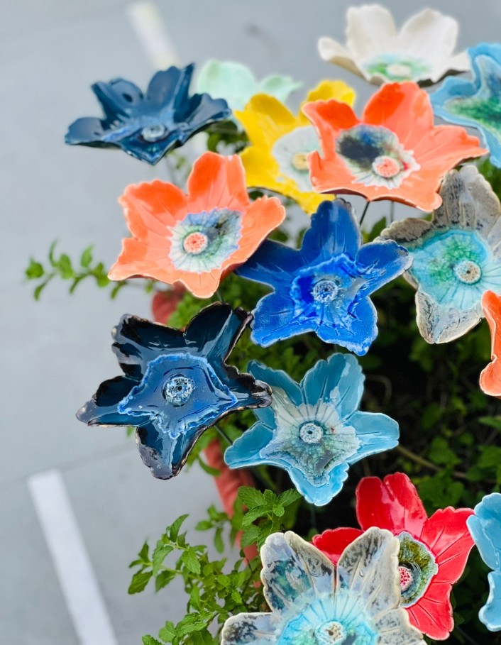 Hibiscus Flower Sticks