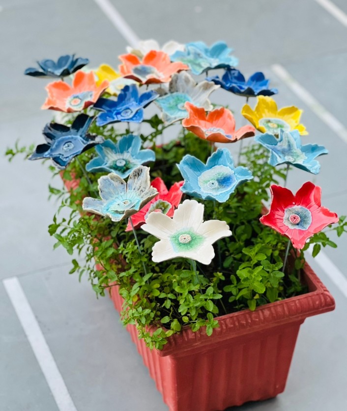 Hibiscus Flower Sticks