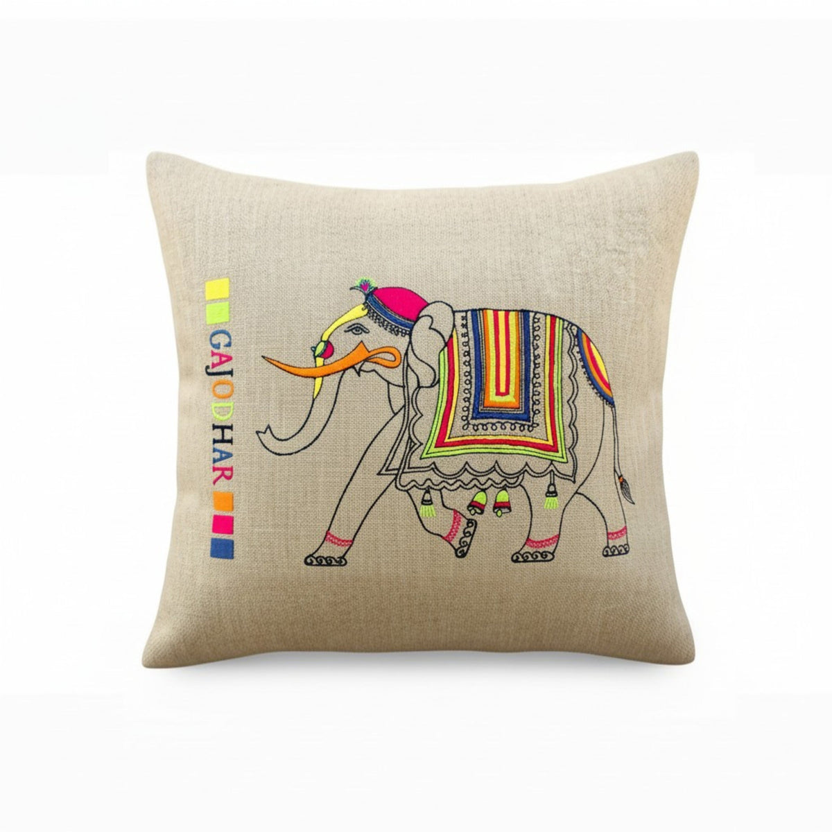 Flock (Gajodhar) - Cushion Cover
