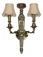 Brass Antique Aluminium 2-Light Wall Sconce – 61 cm
