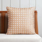 Pure Elements Luxury Hand-Interlaced Faux Raffia Pillow Cover 18x18