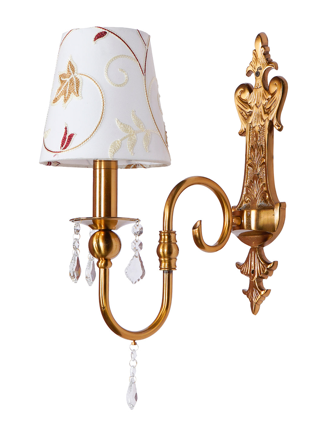 Brass Antique Aluminium 1-Light Wall Sconce – 50.8 cm
