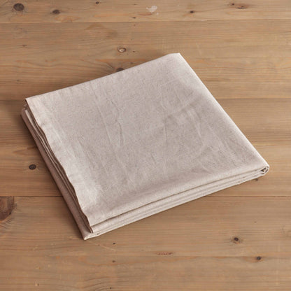 Pure Elements Cotton Flex Light Beige Table Cloth – Linen Look, Two Sizes
