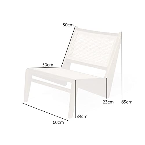 Wooden Pagoda Chair - Teakwood Polish, Brown