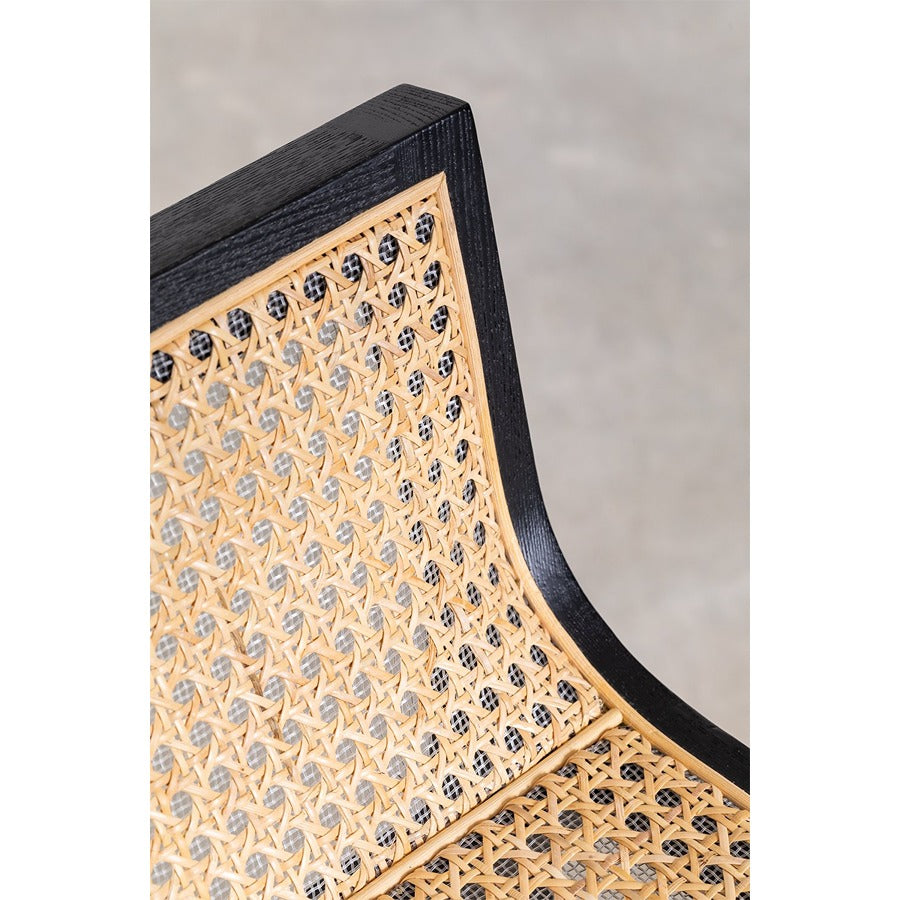 Rattan High Bar Stool