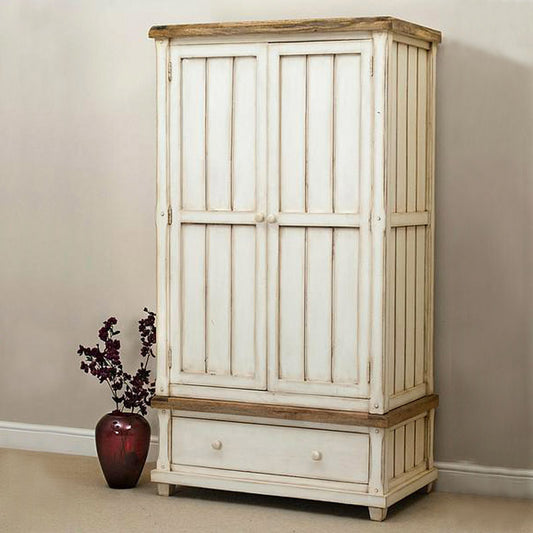 Annelise Wardrobe in White Finish