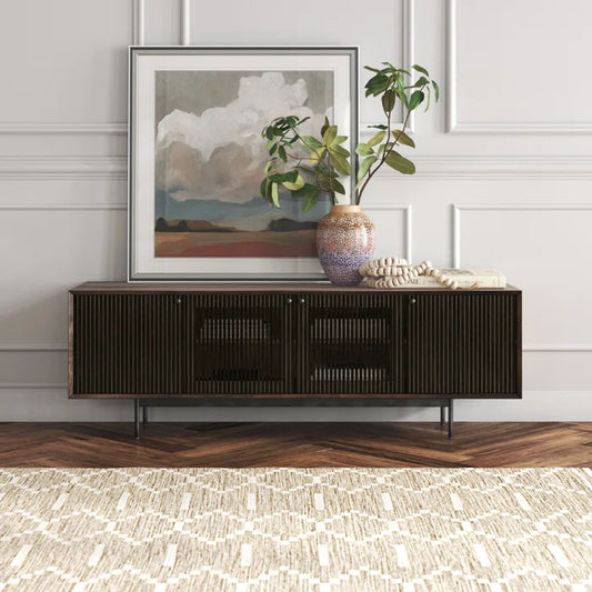 Artistic Media Console Table