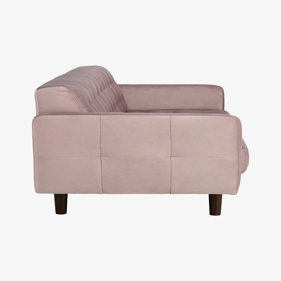 Blenda 3‑Seater Velvet Sofa with Solid Pine Frame – Premium Comfort