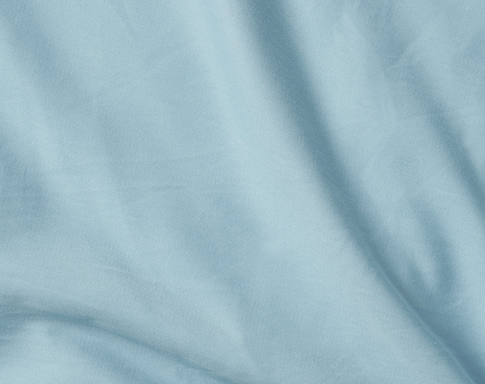 BLUE 300TC flat sheet set, premium pure cotton satin, Sizes available