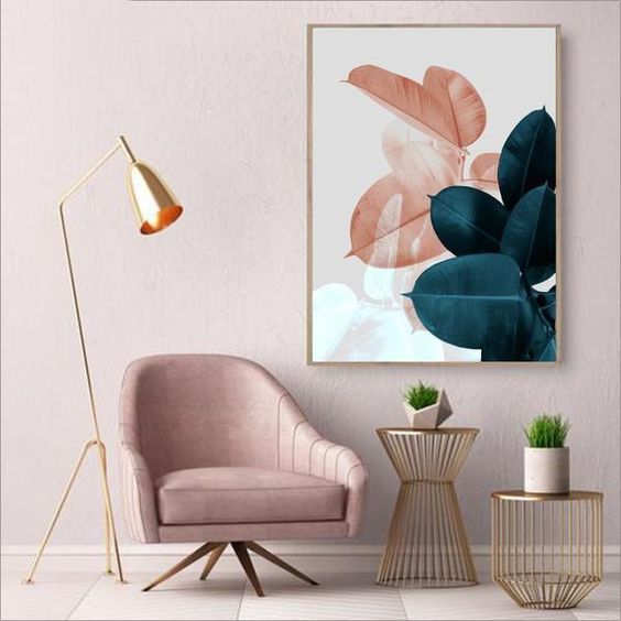 Plush Swivel Accent Chair with Gold Legs – Modern Design for Living Space