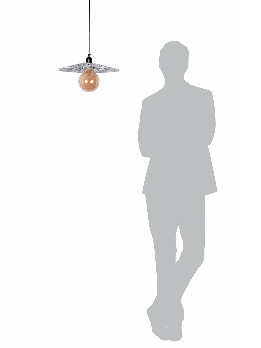 Elegant White Knitted Wire Disc Pendant Light: Rustic Industrial Ceiling Fixture