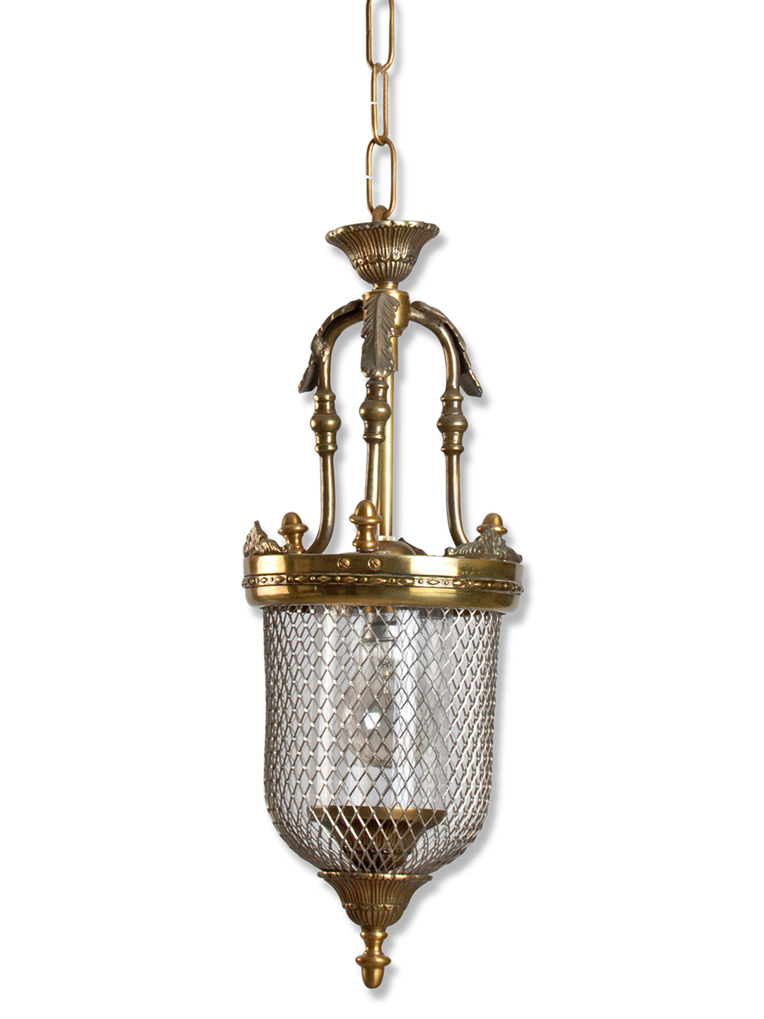 Elegant Antique Brass Lattice Jar Pendant Light for Dining, Living, Bedroom