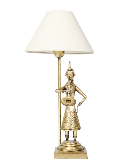 Hand Crafted Indian village Bed lamp