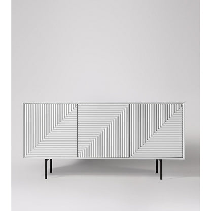 Charcoal White Sideboard