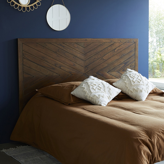 Fleming Solid Acacia Wood Headboard