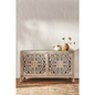 Sunflower Carved 2 Door Mango Sideboard