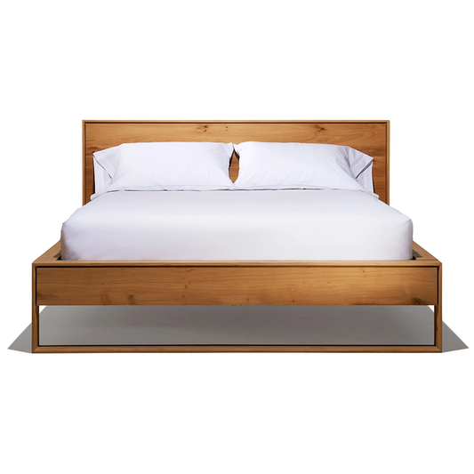 Nordic Acacia King Size Bed – Natural Finish, Premium Acacia Wood