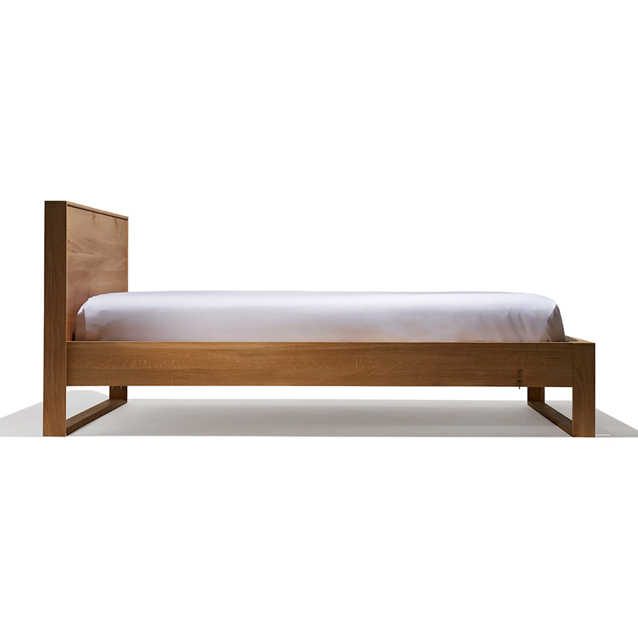 Nordic Acacia King Size Bed – Natural Finish, Premium Acacia Wood