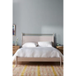 Hemming Bed – King Size Acacia Wood Bed with Purple Pink Finish