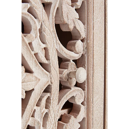 Sunflower Carved 2 Door Mango Sideboard