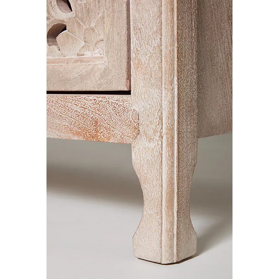 Sunflower Carved 2 Door Mango Sideboard
