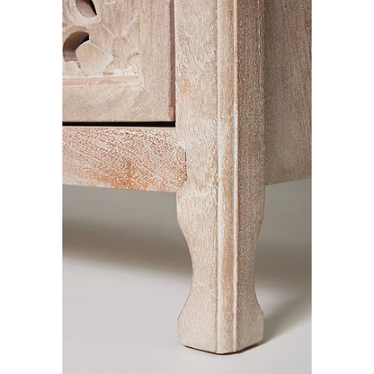 Sunflower Carved 2 Door Mango Sideboard