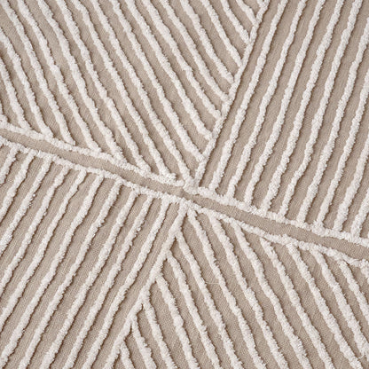 Cotton tufted Throw blanket, couch throw, picnic blanket, 100% cotton, 50X60 inches
