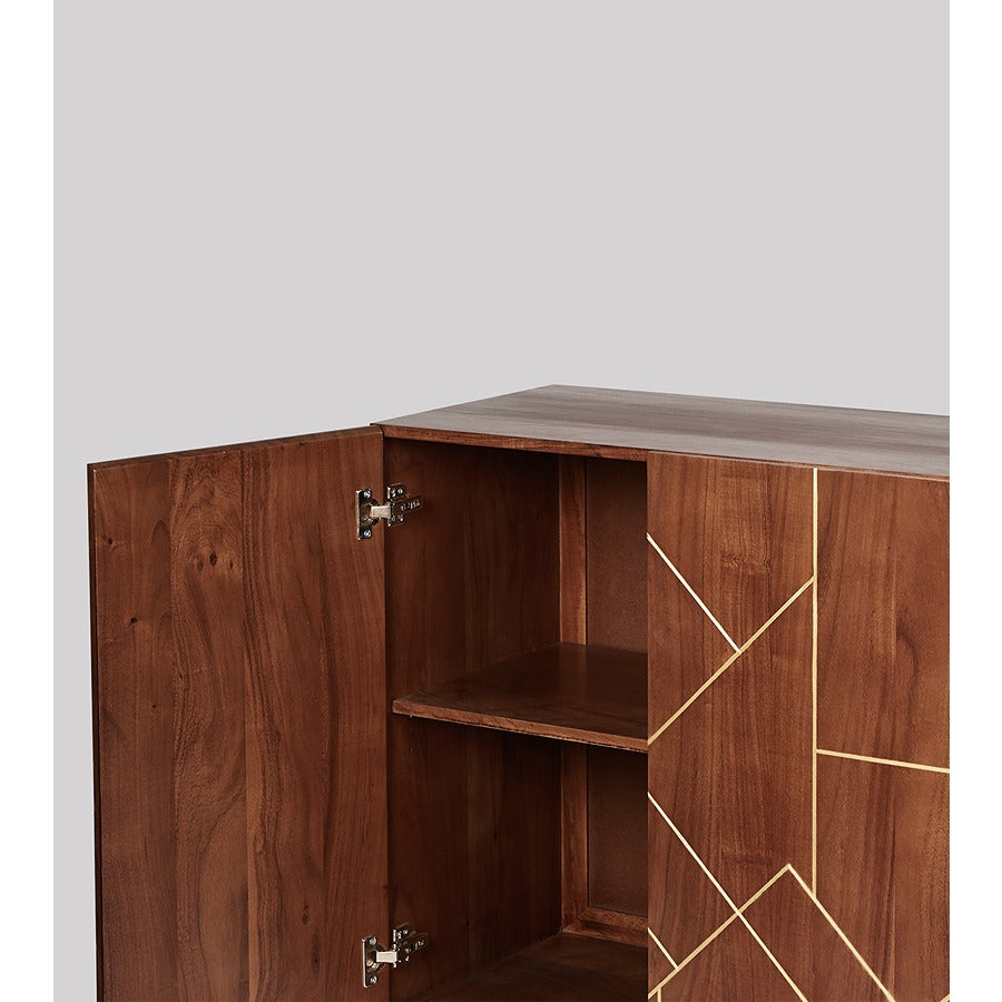 Brass Inlay Sideboard