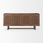 Rattan Mango Wood Sideboard