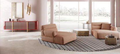 Modern Casa Sideboard: Elegant Metal Structure, Fluted Glass Doors, Lacquered Finish