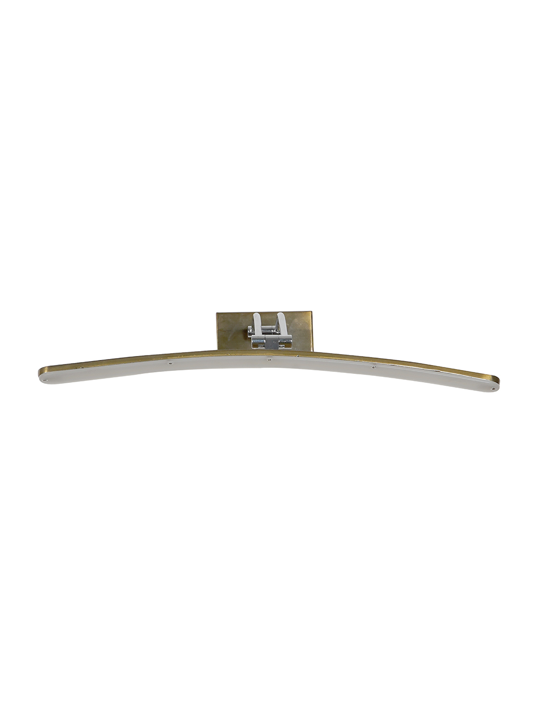 Modern Golden 16 Inch Wide Curved Aluminium Bar 20W Warm White LED Picture/Vanity Light