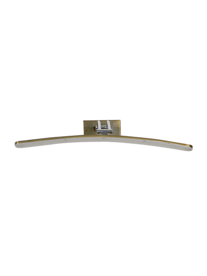 Modern Golden 16 Inch Wide Curved Aluminium Bar 20W Warm White LED Picture/Vanity Light