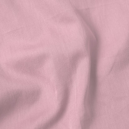 OLD ROSE 300TC flat sheet set, premium pure cotton satin