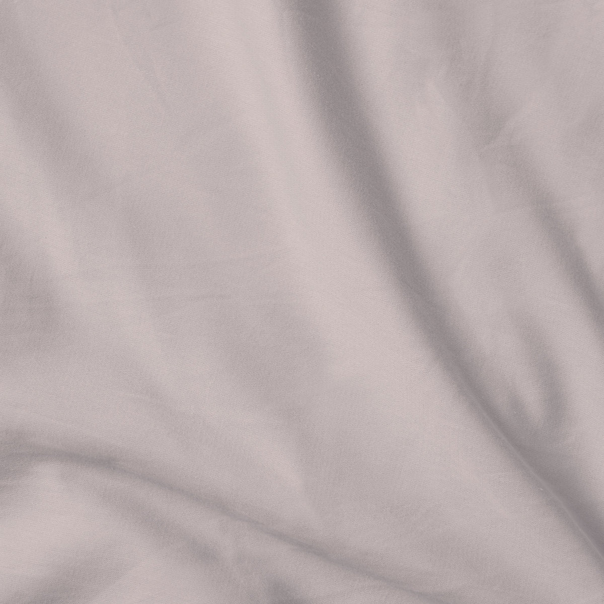 CONCRETE GREY 300TC flat sheet set, premium pure cotton satin