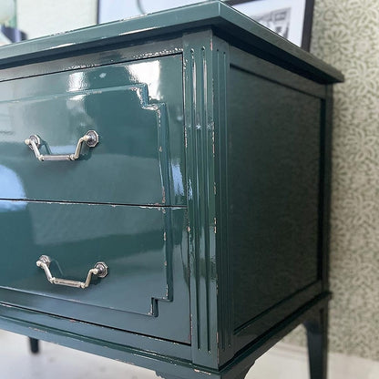 Forest Green Chest of Drawers