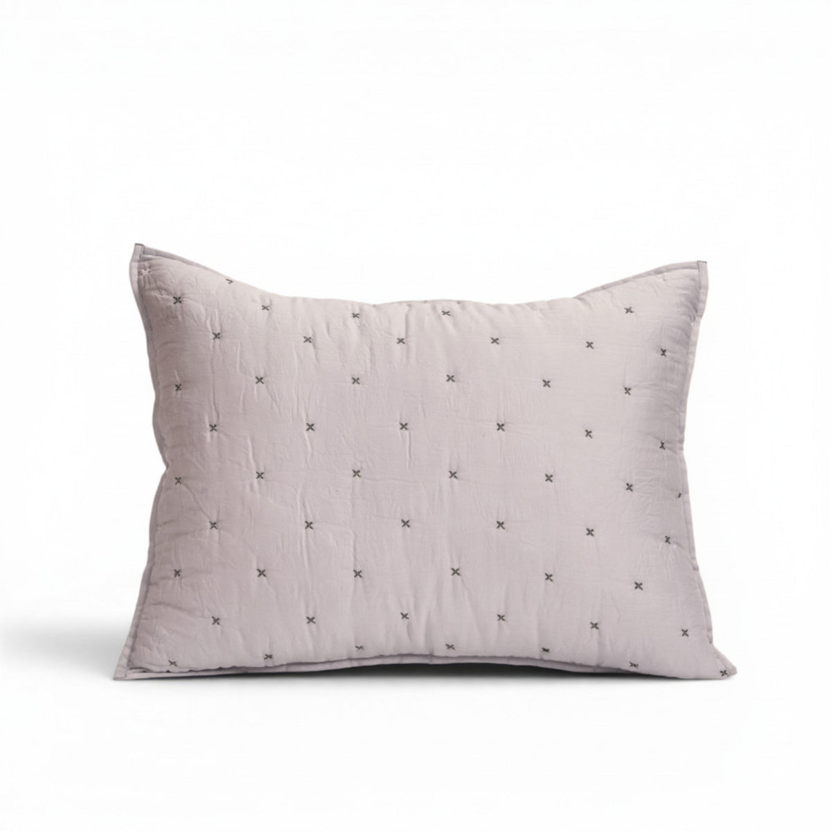 Concrete Grey 300TC Fine Cotton Quilted Pillow Case