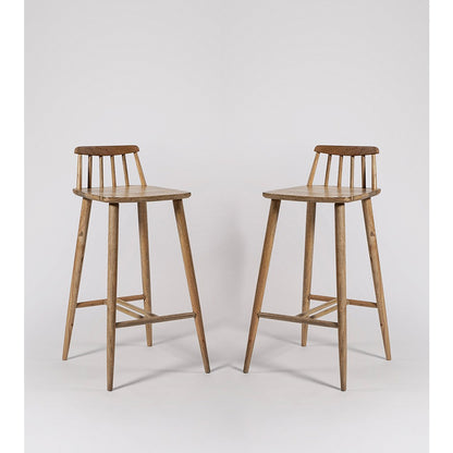 Natural Finish Bar Stool