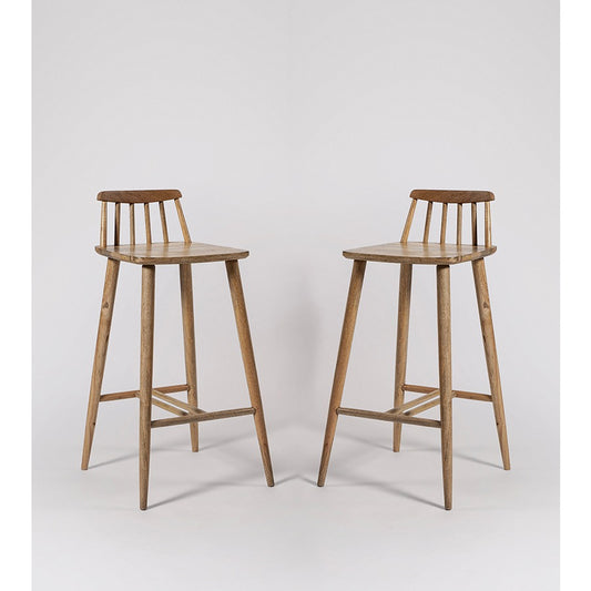 Natural Finish Bar Stool