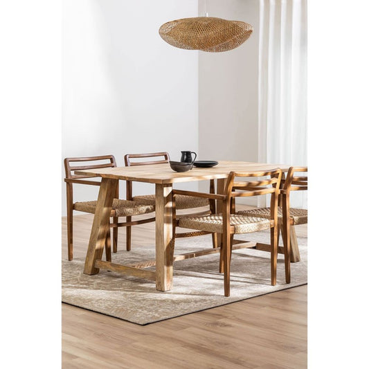 Mango Wood Rectangular Dining Table