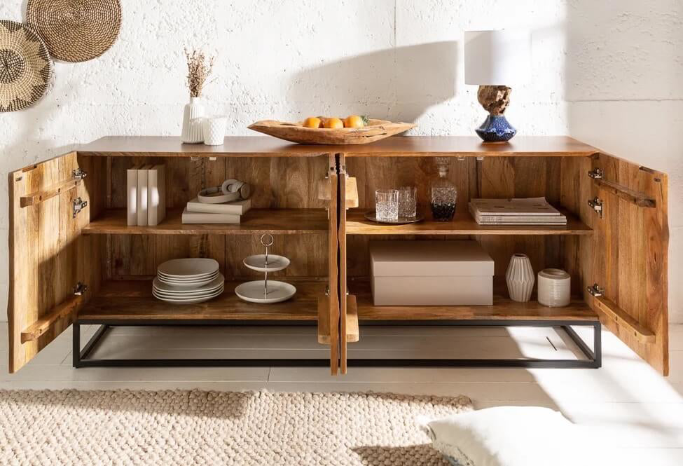 ample of space to store your bottles and crockery   