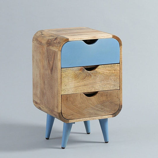handcrafted premium solid wooden side table