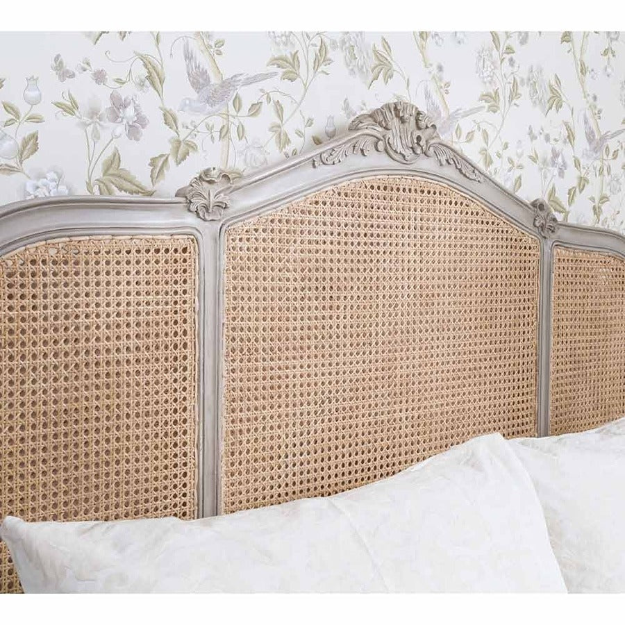 Rattan Painted Luxury French Bed